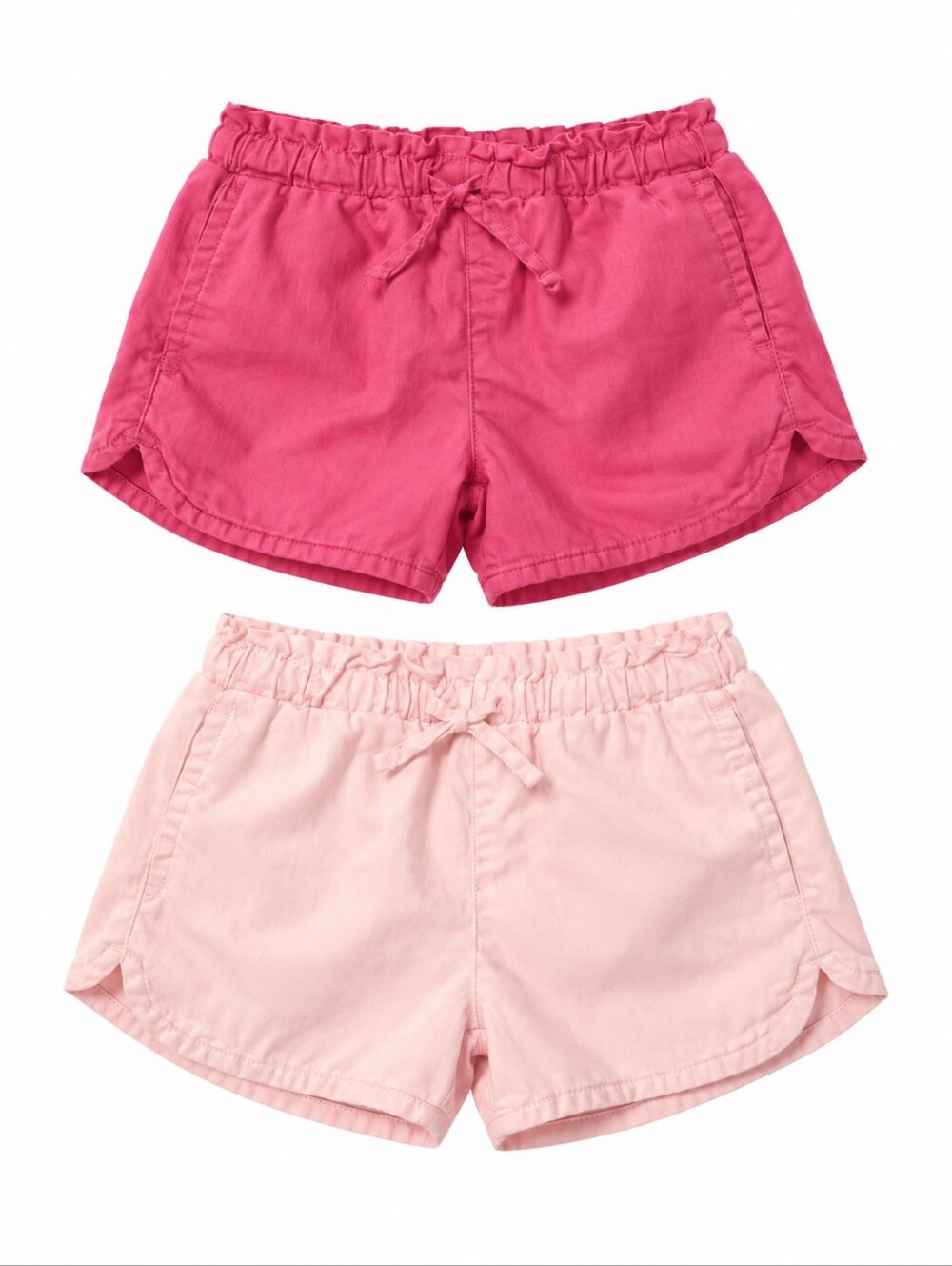 2 x Wonder Nation Pink 2T Girls Shorts